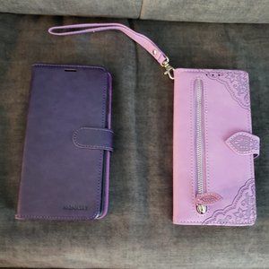 Two Purple Samsung Galaxy Note 20 cases